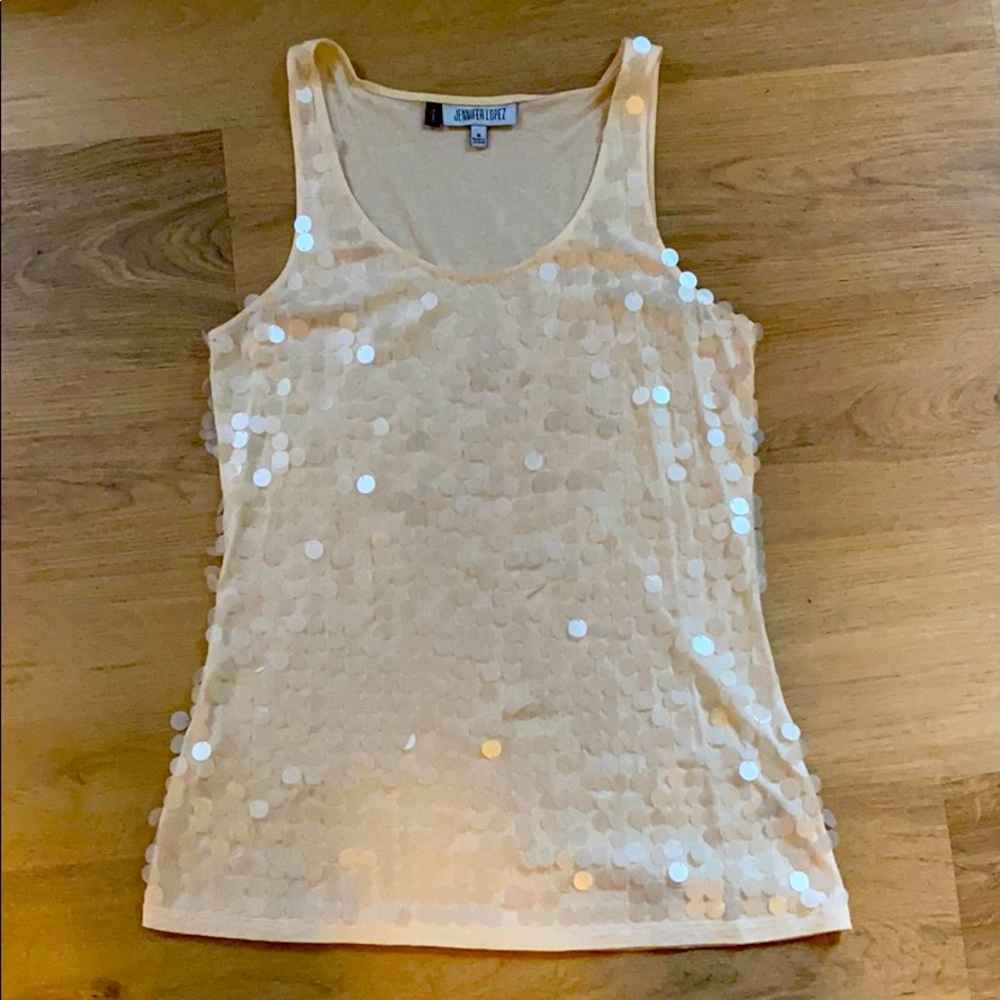 Cute Sequin Jennifer Lopez Top!